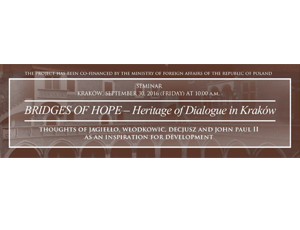 Bridges of Hope – Kraków’s Heritage of Dialogue